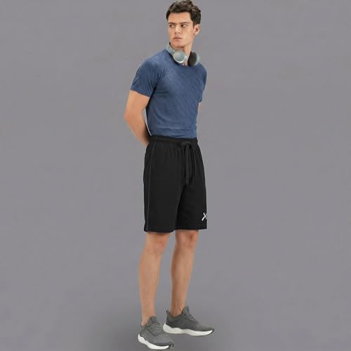 Image of Amul Comfy Men Ultra Soft Cotton-Rich Drawstring Lounge Shorts