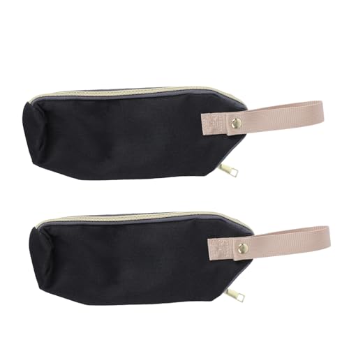 Milisten 2 Piezas Bolsa Térmica para Biberones Niña Portátil y con Asa Resistente Diseño Fácil de Limpiar Compatible Mayoría de Biberones Color Negro para Lactancia y Paseo