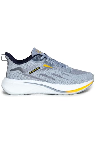 Image of ABROS Sports Shoes for Men's Upper Mesh with TPU Sole Lace-Ups Comfortable Lightweight Shoes
