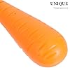 SEWACC 50pcs Small Carrot Nose for Snowman Craft, Plastic Orange Snowman Making Supplies, DIY Ornament for Christmas Winter Parties #2