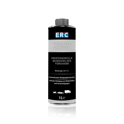 ERC Förgasare, rengörare, koncentrat, frigör förgasaren från alla rester, 12 x 1000 ml kartong