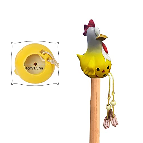Poksauae 3Pcs Garden Resin Chickens Sculpture Suitable For Courtyard, Garden And Balcony Decoration #TOP1