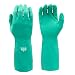 SHOWA 727-09 Nitrile Unlined Chemical Resistant Glove, Large (Pack of 12 Pairs)