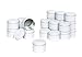 Aroparc Electric Wax Melter + 4oz White Candle Tins for Candle Making