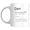 Designs of note! Dan Personalised Ceramic Mug | ‘Oh “That” Dan’ Funny Custom Novelty Name Gift #2