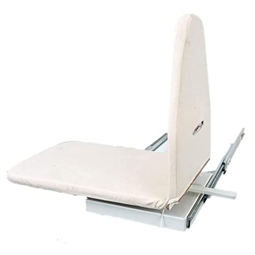 ZHOUHONG Ironing Board 180 degree rotating/Retractable Ironing Board Closet Pull-Out Stow Away in The Cabinet Easy to Install Foldable Ironing Station (Color : A)