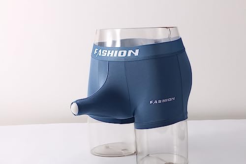 Men's Cotton Open Hole Elephant Separate Pouch Boxer Briefs Underwear Boxer Trunks Underpanties3