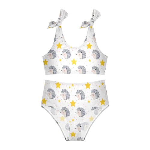 Image of Girls Tankini Swimsuit Bathing Suit Two Piece Bikini Summer Beach Swimwear with Adjustable Strap 3-12 Years
