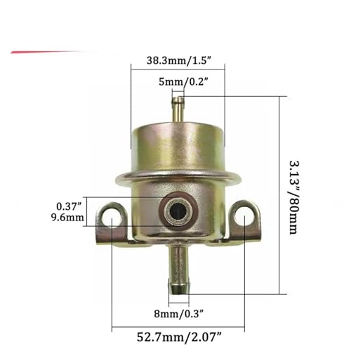 Régulateur de pression d'injection de carburant à valve stable 3,0 bar 0280160235 - 3