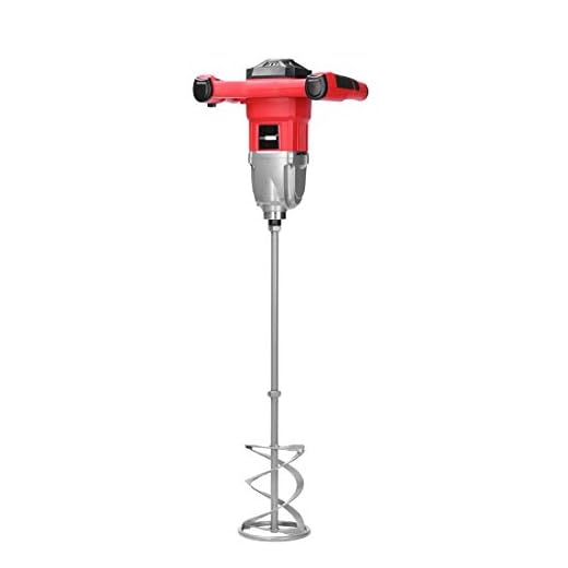 VIVOHOME 110V 1600W Electric Handheld Paint Cement Mortar Mixer Machine with 7 Adjustable Speed