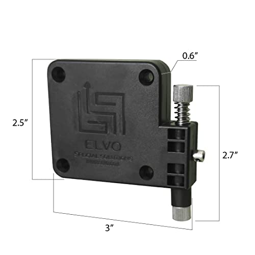 Lily's Home Automatic Door Closer - Sliding Screen Auto Door Closer. Storm Door, Gate, Windows And Cabinet Doors. Punch-Free And With Full Control On The Closure Speed And Strength. (Single - Black) #TOP5