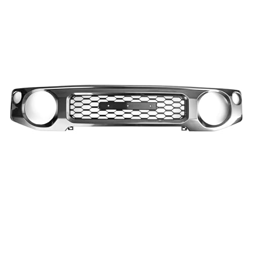 Calandre en nid d'abeille argent pour Suzuki Jimny JB74 2019-2023