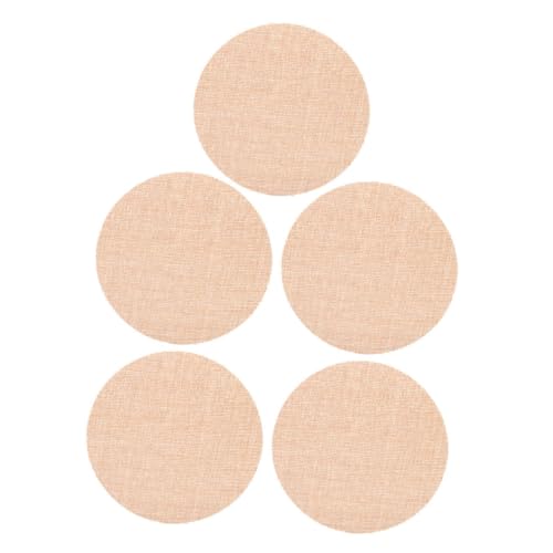 OSALADI 5pcs Anti-glare Fabric Lampshade Diffuser for Ceiling Light Soft Light Cover for Baby's Room Heat-resistant Lampshade Shading Plates