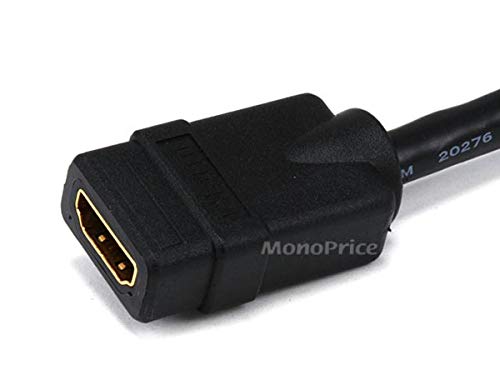 Puerto HDMI saver para evitar roturas de conexiones de 8 pulgadas negro 2
