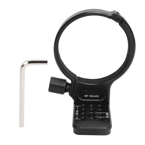 Cameras Lens Collar Replacement, Aluminum Alloy Tripod Mount Ring for RF 100-400mm F5.6 8 IS USM Lens with Inner Diameter 86mm