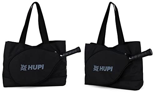 Raqueteira Bolsa para Beach Tennis Hupi Preto, Cor: Preto