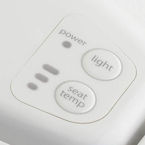 Bemis Radiance Heated Night Light Toilet Seat Will Slow Close And Never Loosen, Elongated, Long Lasting Plastic, White, H1900Nl 000 #TOP3