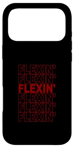 �}���[�� ���b�h �o�[�K���f�B Flexin' On Repeat ���b�h �o�[�K���f�B �X�}�z�P�[�X iPhone 17 Pro Max �p