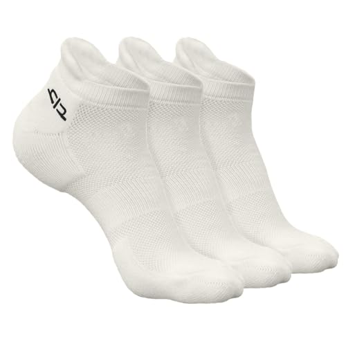 HEELIUM Bamboo Ankle Socks for Men | Odour-Free and Breathable | Padded Base and Anti-bacterial | 3X Softer Than Regular Socks