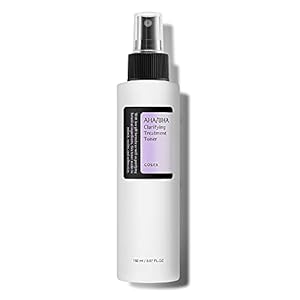 COSRX AHA/BHA Clarifying Treatment Toner150ml, Peeling-Gesichtswasser für ebenmäßige Haut, Anti Mitesser & Anti Pickel, Poren Verkleinern für alle Hauttypen, Vegan,tierversuchsfrei, Korean Skincare
