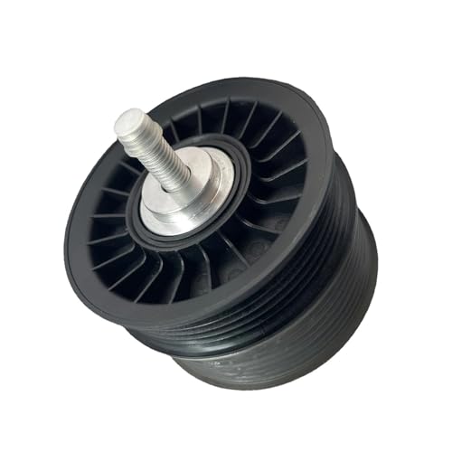 1132020419 1 Juego de polea doble para correa de transmisión de supercargador, polea tensora compatible con M113k CLS55 SL55 S55 G55 E55, compatible con accesorios para coches AMG