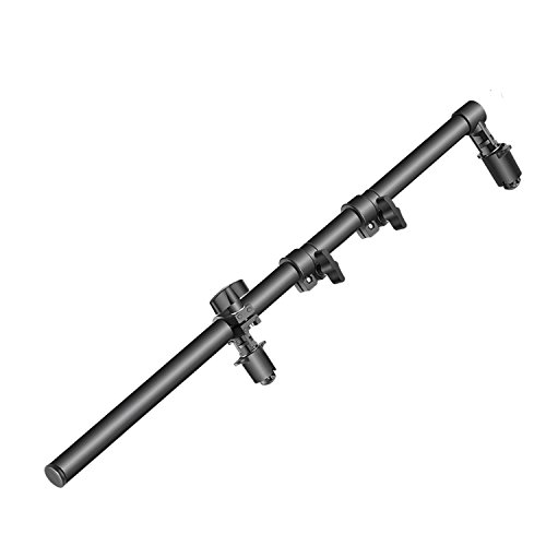 Neewer Photo Studio Extendable Lighting Reflector Holder Bracket Bar - Aluminum Alloy, 25.5-68.8 inches, Attachment up to 11.8 inches Reflector (Reflector NOT Included)