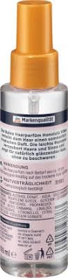 Balea 2er-Set Haarparfum HONOLULU VIBES verwöhnt das Haar mit einem langanhaltenden, frischen, tropischen Duft, sommerliches Pflege & Styling Spray, für jeden Haartyp geeignet, 2 x 100 ml (200 ml) – Bild 3
