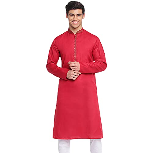 Image of Sanwara Men's Cotton Regular Kurta