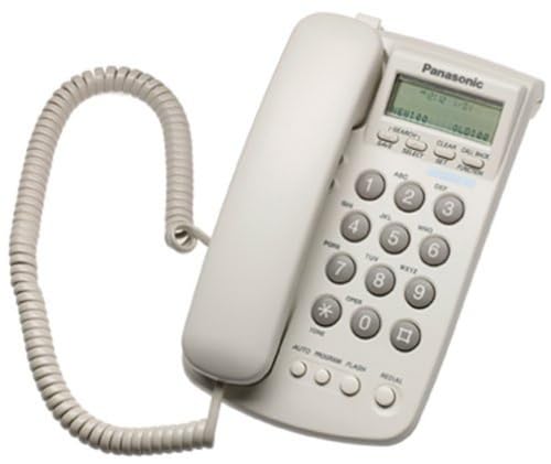 VTech 2498 2.4 GHz Analog Cordless Phone with Corded Base and Caller ID (Silver and Black)