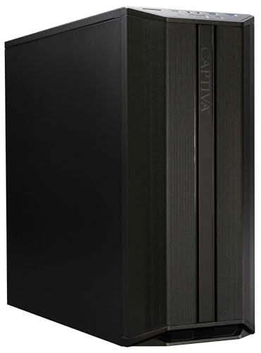 Migliori PC desktop assemblati AMD ryzen 9 Captiva PC Workstation R99-514 AMD Ryzen 9 9900X, 64 GB DDR5 RAM, 1 TB M.2 SSD, Radeon Graphics, Windows 11 Pro (99514)