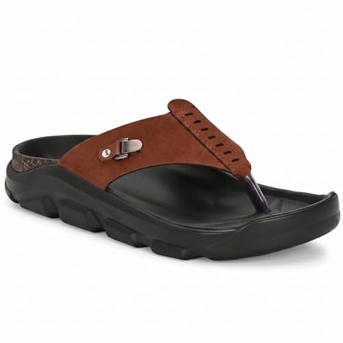 Image of All Seasons Men's Slippers Breathable, Soft-Lined, and Non-Slip for Durability Indoors or Outdoors All Year Long