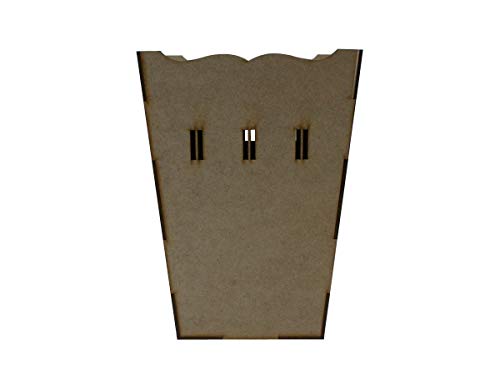 Promoção Kit Higiene Bebê 8 Peças Passa Fita Mdf Cru