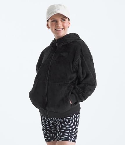 THE NORTH FACE Girls' Osito Full Zip Hoodie | Fleece Hooded Jacket With Hand Pockets & Durable Ribbed Collar2