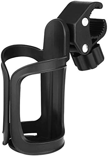 Portabotellas de agua, Universal Bicicleta Bebe la jaula de la botella Estante Ajustable Portavasos de bebidas para bicicletas de ciclismo, bicicletas de montaña, cochecitos de bebé y sillas de ruedas