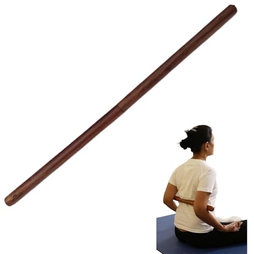 WITSOUL Yoga Pole Cane Yoga Props, help to Controls Pranayam Posture with Yoga Stick, Size 26 INCH (Folding Pranayam Pole)