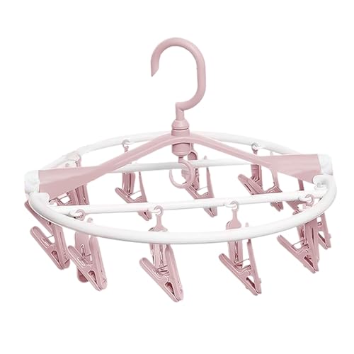 Precio de Secado de Calcetines: 20 Clips Colgador de Ropa, Secadora Plegable para Uso en Exteriores Interiores | Organizador portátil para Camping Travel Hotel Dort B