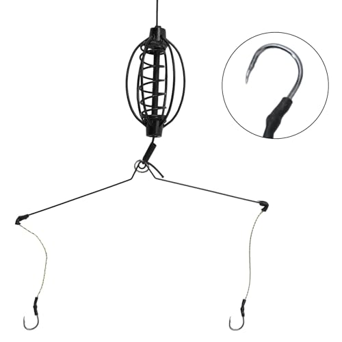 Set de 10 Alimentadores para Pesca de Carpa Método Feeder 15-40g miniatura 7