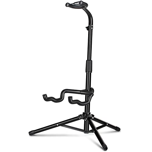 CAHAYA Support de Guitare Trépied Réglable Support de guitare pliant portable avec support de cou pour guitare basse… - Les Beatles, Paul McCartney, John Lennon, RIngo Starr, George Harrison CAHAYA Support de Guitare Trépied Réglable Support de guitare pliant portable avec support de cou pour guitare basse…