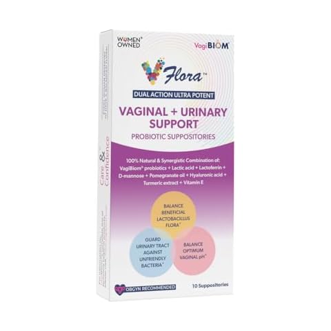 VagiBiom Dual Action Formula. Vaginal and Urinary Support to Balance Intimate Flora. Lactoferrin + Mannose + Lactobacillus crispatus to Flora Nourish Flora for Skin Health. Natural - Vegan Cover