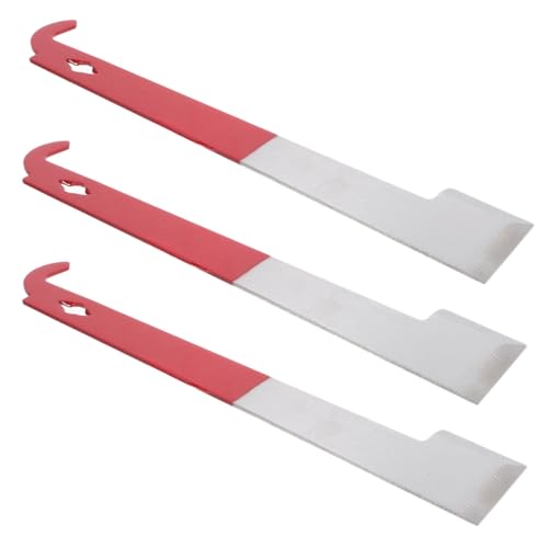 Outil à crochet J apicole pour décoller les cadres de ruche, grattoir ergonomique 3pcs