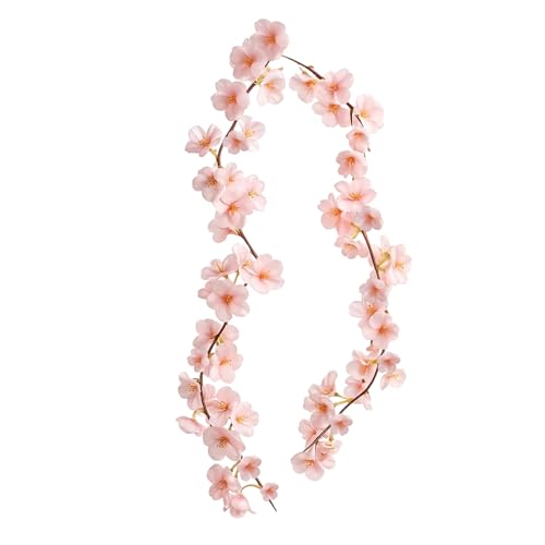 4 StüCk KirschblüTen Deko, Blumengirlande, Blumengirlande KüNstlich,...