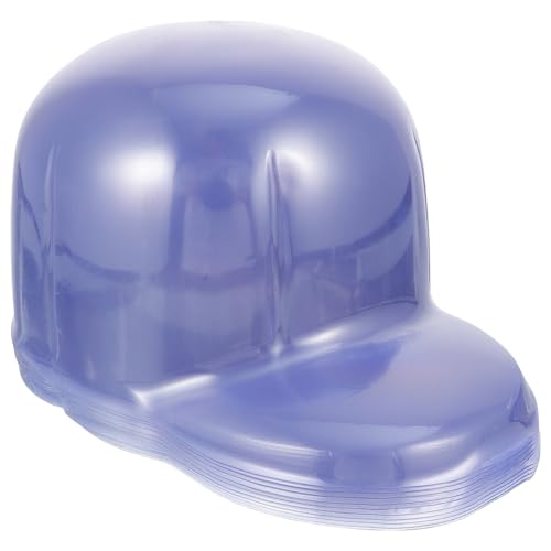 HOLIDYOYO 10 soportes para sombreros para estante de exhibición de viaje, soporte alto para pelucas, soporte de escritorio para monitor de sombrero, soporte para sombreros de mesa, soportes para