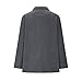 Women Corduroy Blazer Fashion Dressy Long Sleeve Work Office Suit Jackets Blazers Business Casual Outfits Dark Gray XL Travel Blazer