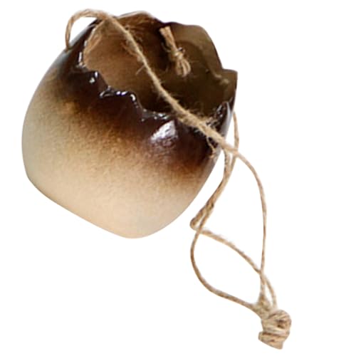 ibasenice macetas Colgantes para Plantas al Aire maceteros hogar Colgador de Plantas de Interior Colgando Mini decoración casa Maceta Colgante Jardinera Colgante de Interior cerámica