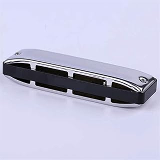 KIRANDIE Harmonica diatonique 10 Trous 20 Note Blues Harp Key C ABS Peigne Brass Reeds Instruments de Musique (Color… – Image 3