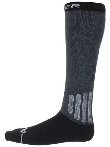 Bauer Hockey Pro 360 Cut Resistant Skating Sock (X-Large), Grey