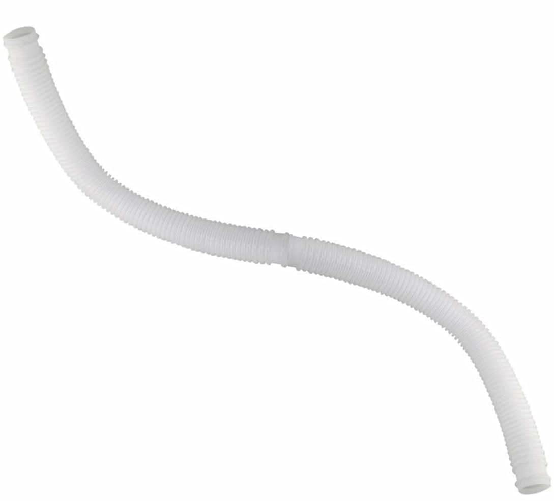 Tiki Island Pool Express 1-1/4 Inch x 6 Foot Long White Above Ground Soft Side Swimming Pool Filter Pump Return Skimmer Connection Hose
