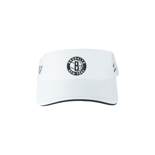 Image of ZHATS NBA Unisex-Adult NBA Officially Licensed Visor Impact White