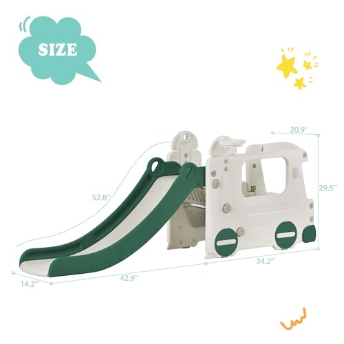 Bed Bath & Beyond QI-2AAE-20MRS Bus Freestanding Playset Structure Climber thumb #3
