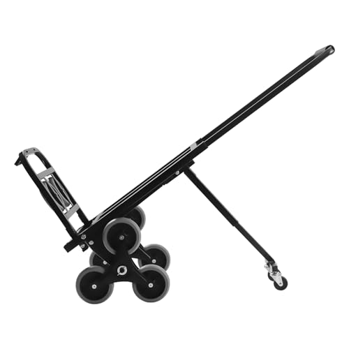 Carretilla para escaleras resistente con base plegable y 10 ruedas miniatura 4